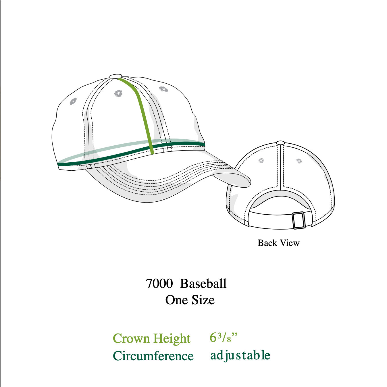 classic organic tan baseball hat