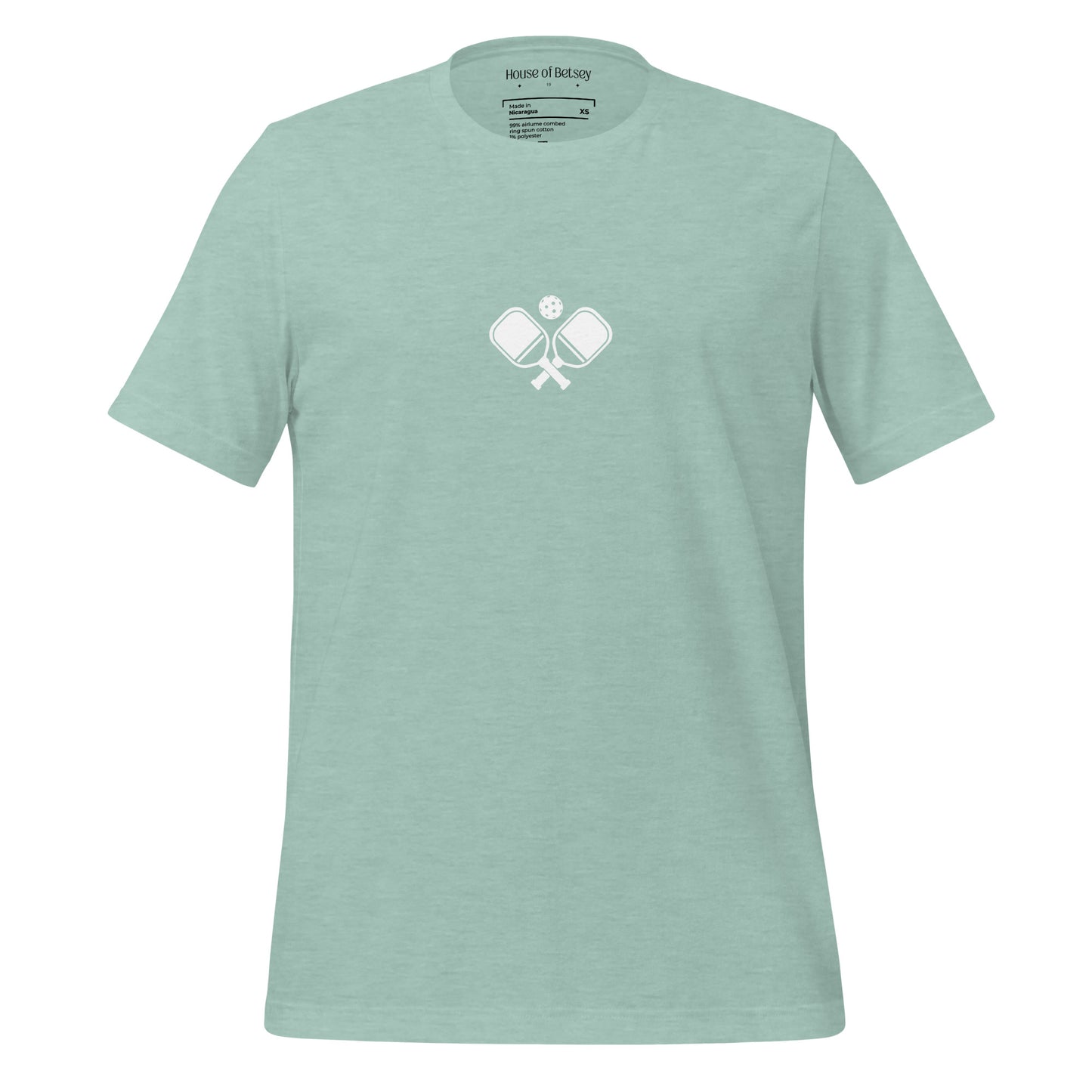 pickleball era pearl blue tee