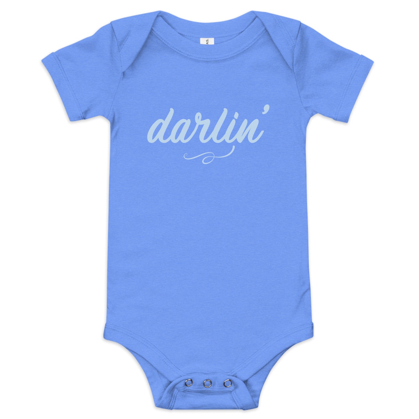 darlin' hydrangea baby onesie