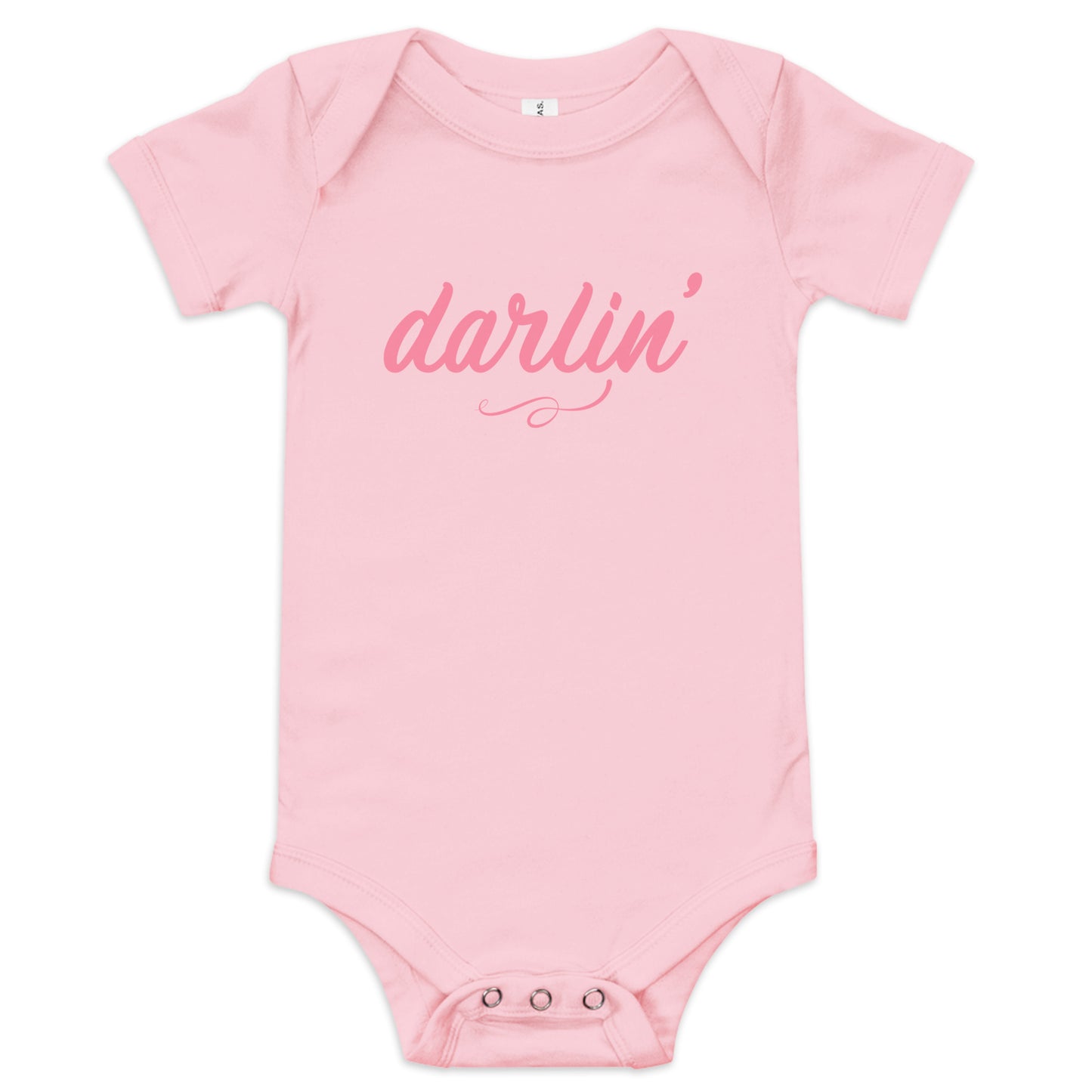 darlin' camellia baby onesie