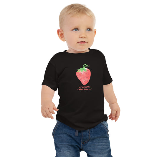 strawberry fields baby tee