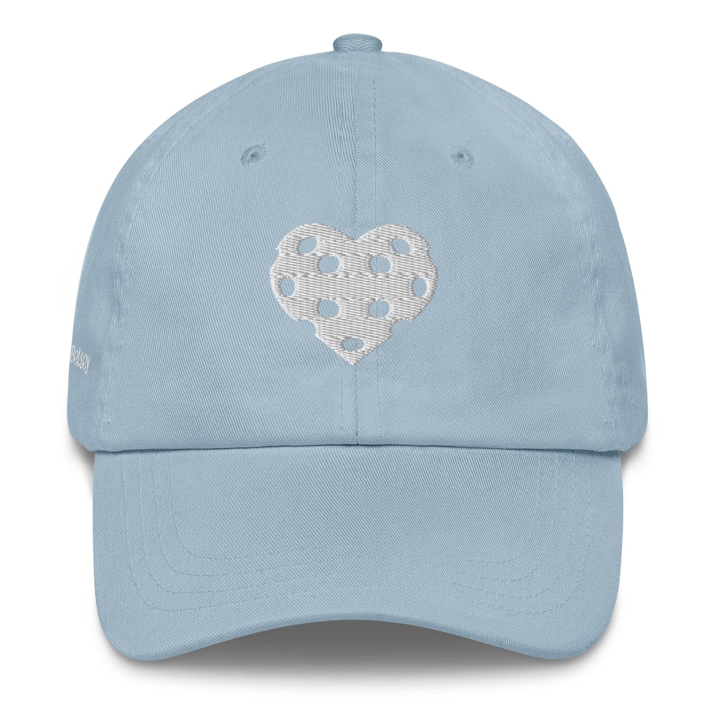 light blue pickleball love hat