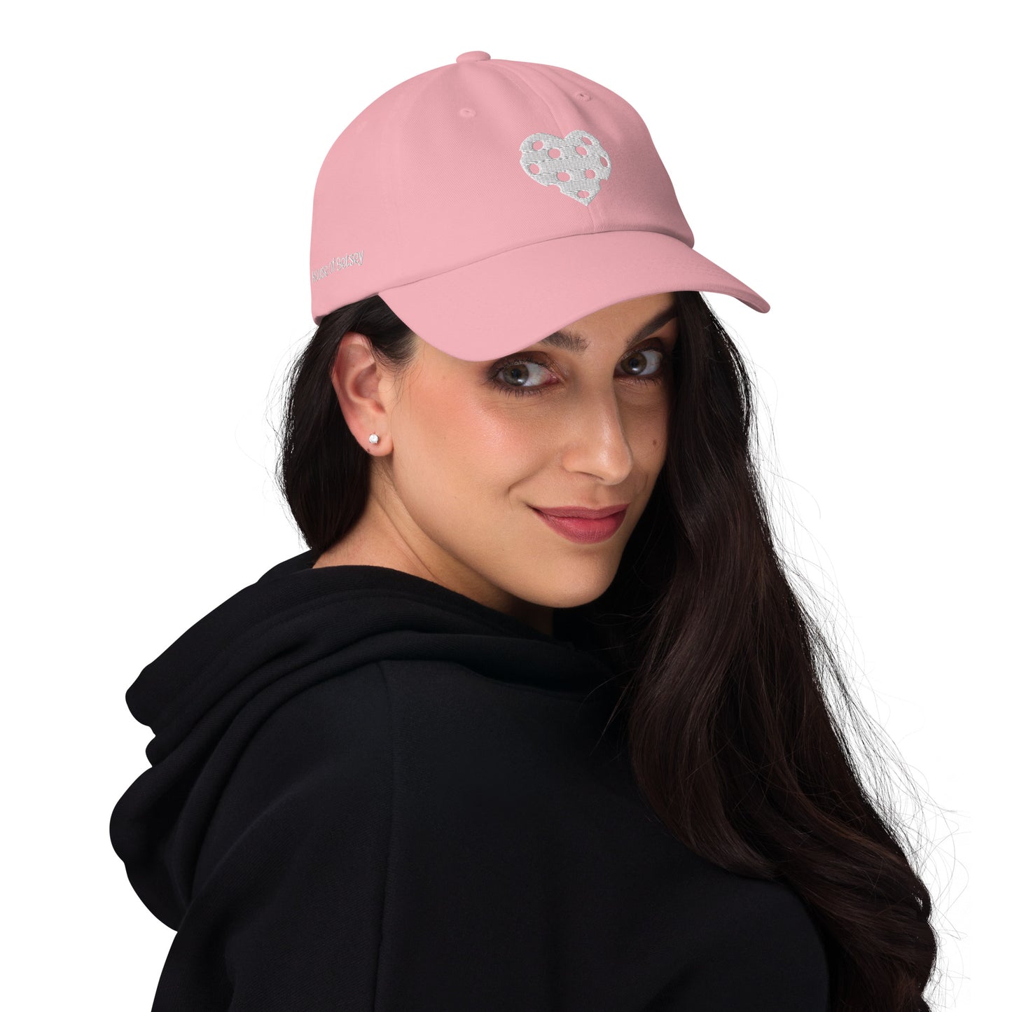 light pink pickleball love hat