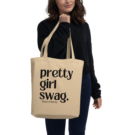 pretty girl organic swag bag [petite + tan]