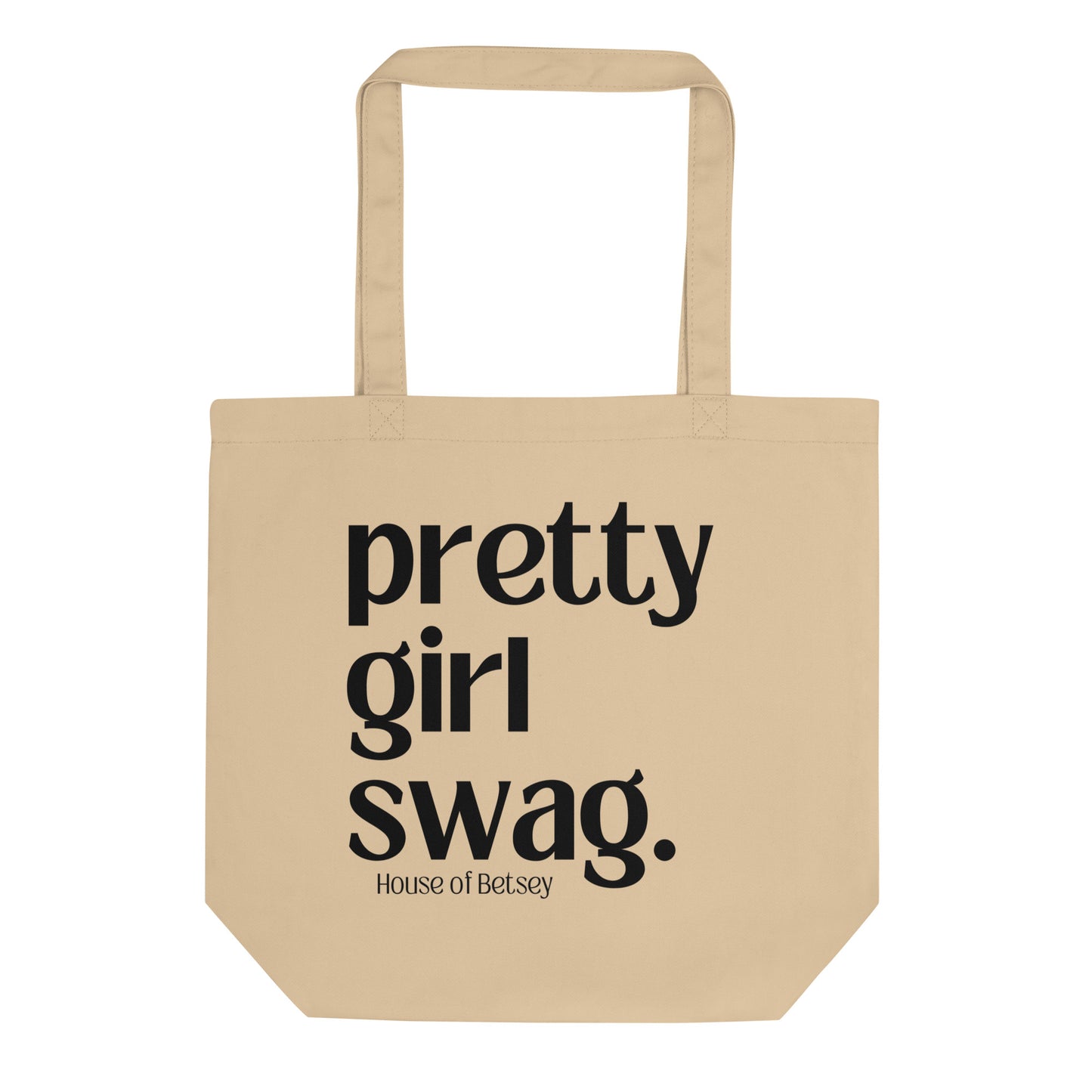 pretty girl organic swag bag [petite + tan]