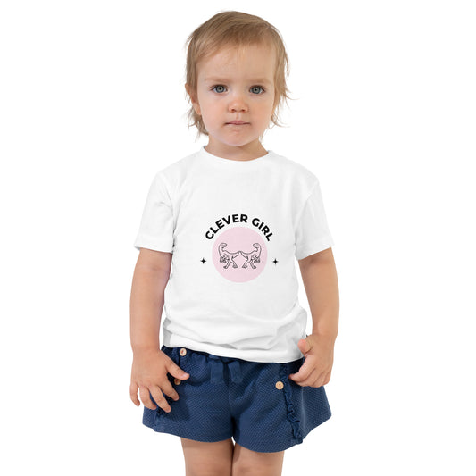 clever girl toddler tee